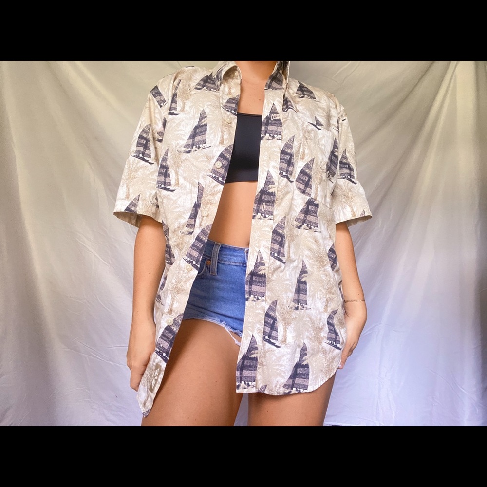Sailboat Button Down